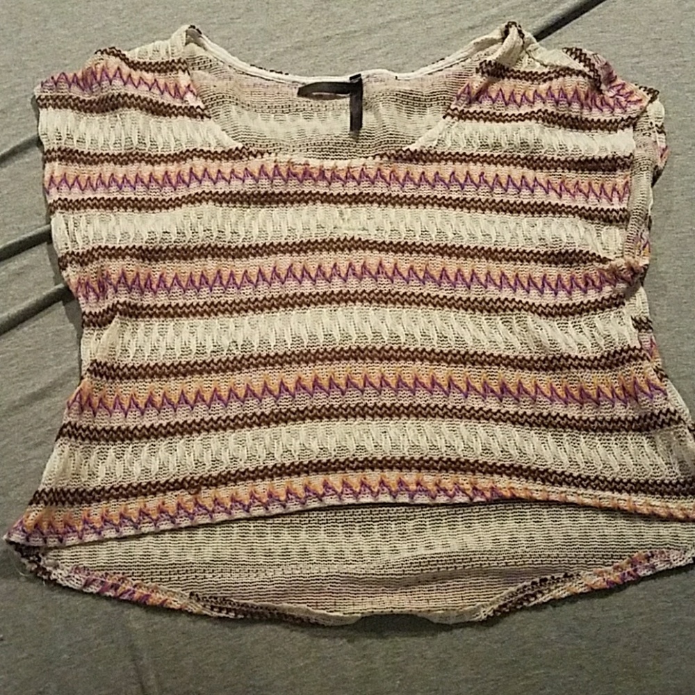 Knit crop top